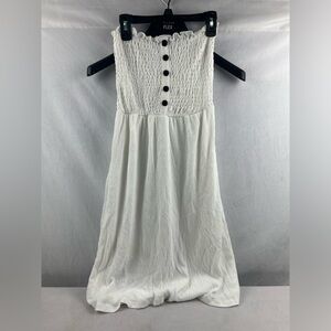 NWT KISMET WHITE STRAPLESS MINI DRESS